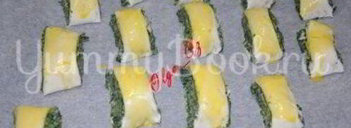 рулетики со шпинатом. Шаг 3