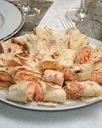 Рулеты с рыбой