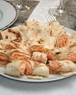 Рулеты с рыбой