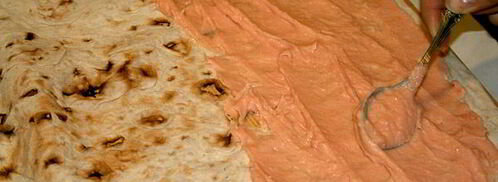 рулеты с рыбой. Шаг 3