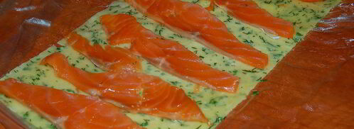 сырный рулет с семгой. Шаг 6