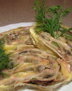 Запеченный рулет из лаваша