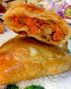 Ковок самса с тыквой и салом