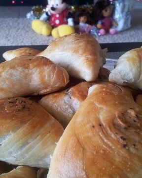 Самса из готового теста