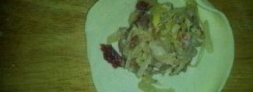 самса из готового теста. Шаг 3