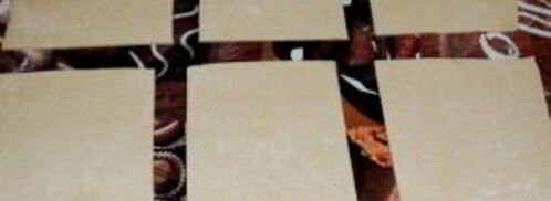 самса из слоеного теста с фаршем. Шаг 3