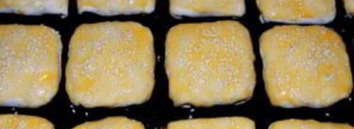 самса из слоеного теста с фаршем. Шаг 7