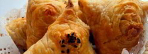 самса из слоеного теста с курицей. Шаг 5