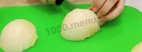 самса с фаршем из слоеного теста. Шаг 4