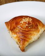 Самса с картошкой на воде