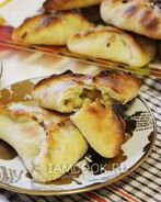 Самса с мясом и картошкой