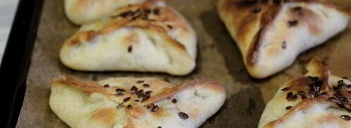 самса с мясом и картошкой. Шаг 11