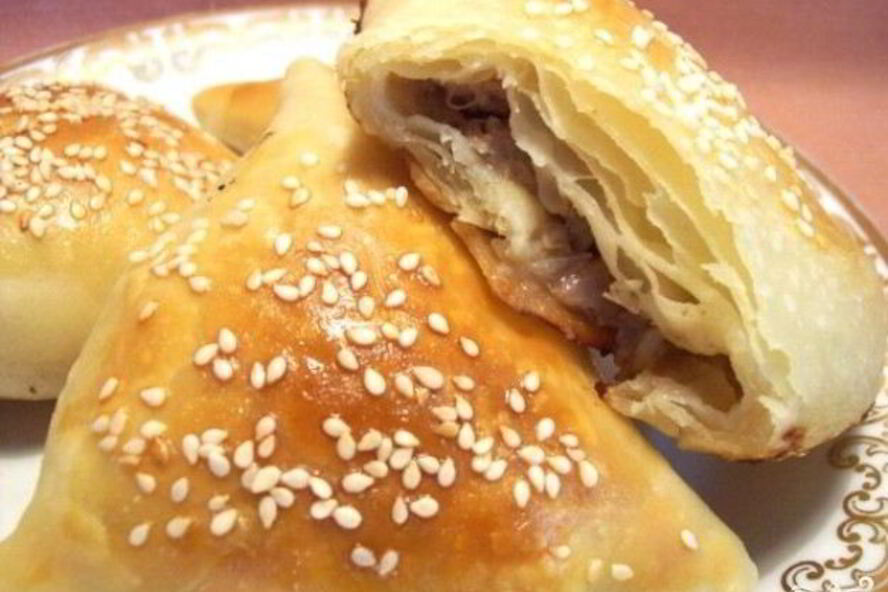 Рецепт самсы с мясом в духовке