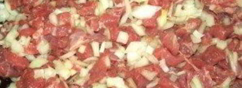 самса с мясом в духовке. Шаг 4