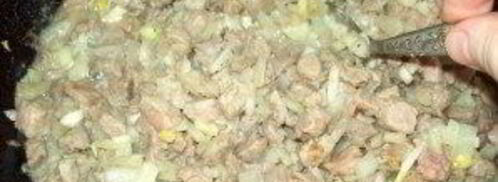 самса с мясом в духовке. Шаг 5