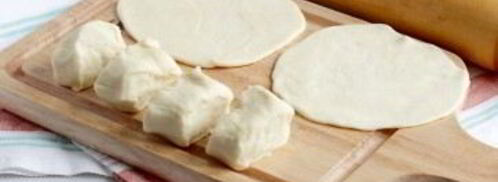 самса с сыром из слоеного теста. Шаг 3