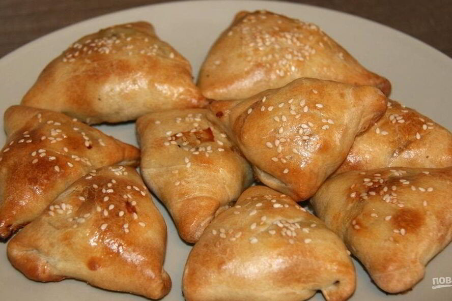 Рецепт самсы узбекской слоеной с мясом