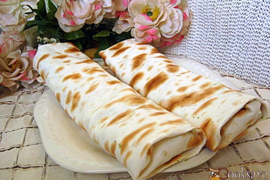 Рецепт домашней шаурмы с фаршем