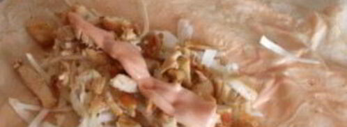 домашняя шаурма с курицей в лаваше. Шаг 4