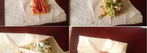 овощная шаурма. Шаг 4