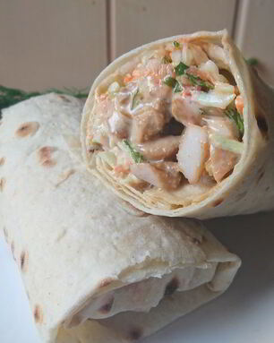 Шаурма с домашним майонезом