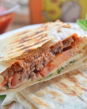 Шаурма с фаршем