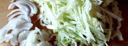 шаурма с сосиской. Шаг 6