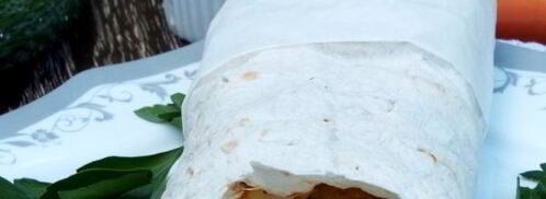 шаурма с сосиской. Шаг 17