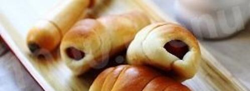 сосиски запеченные в дрожжевом тесте. Шаг 3