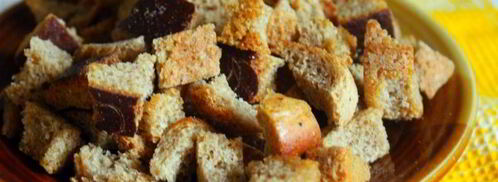 ароматные ржаные сухарики. Шаг 6