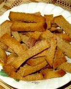 Чесночные сухарики с чесноком