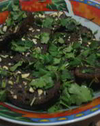 Чесночные сухарики