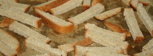 дарницкие сухарики с соусом на основе йогурта. Шаг 5