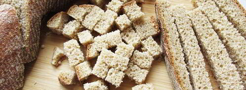 хлебные сухарики. Шаг 3