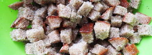 хлебные сухарики. Шаг 7