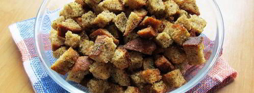 хлебные сухарики. Шаг 10