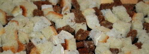 хрустящие и ароматные сухарики ассорти. Шаг 4