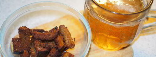 пикантные сухарики к пиву. Шаг 17