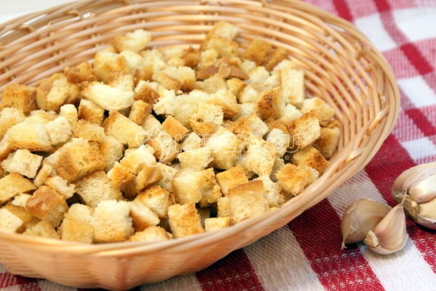 Рецепт сухариков аппетитных