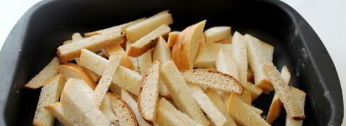 сухарики к пиву с куркумой и пряными травами. Шаг 4