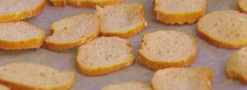 сухарики с грибной начинкой, сыром и зеленью. Шаг 8