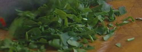 сухарики с грибной начинкой, сыром и зеленью. Шаг 12