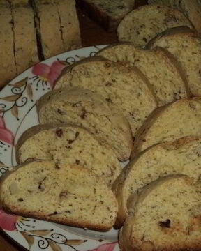 Сухарики с миндалем