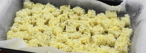 сухарики с сыром. Шаг 6