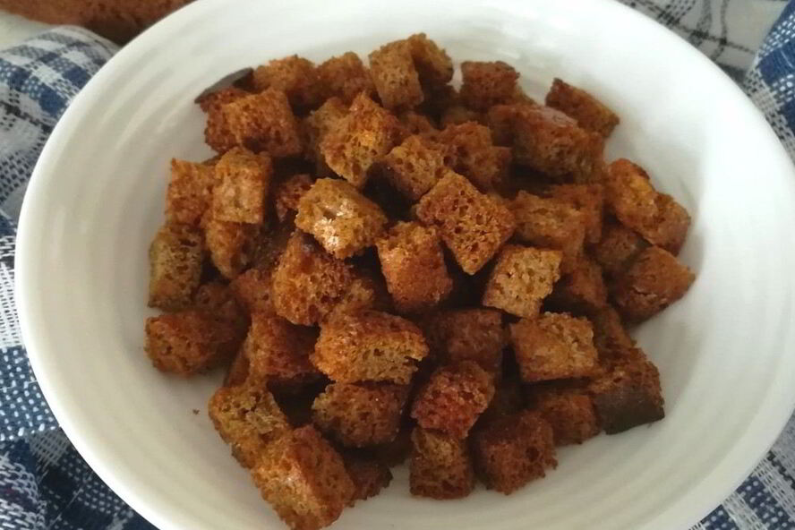 Рецепт сухариков со специями