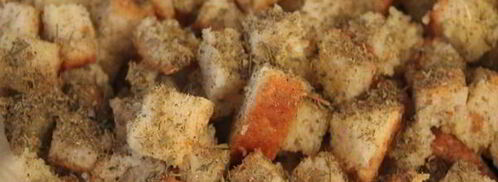 сухарики со вкусом курицы. Шаг 3