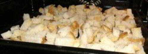 сухарики в духовке. Шаг 5