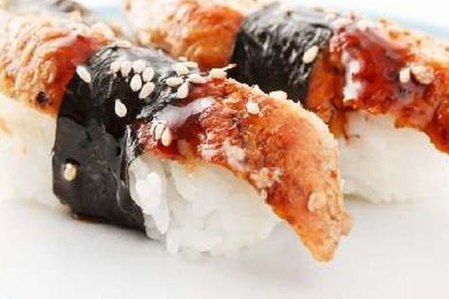 Рецепт нигирей-суш с угрем