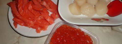 суши для романтического вечера. Шаг 3