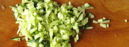 суши мини-торт с крабовыми палочками. Шаг 3